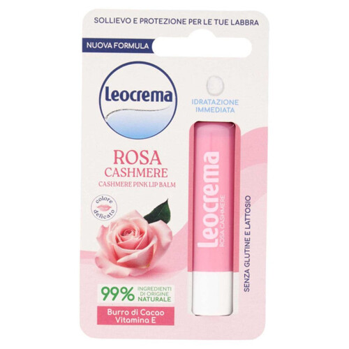 Leocrema Conditioner Lips Stick Rosa Cashmere 5,5 ml - Lip Balm