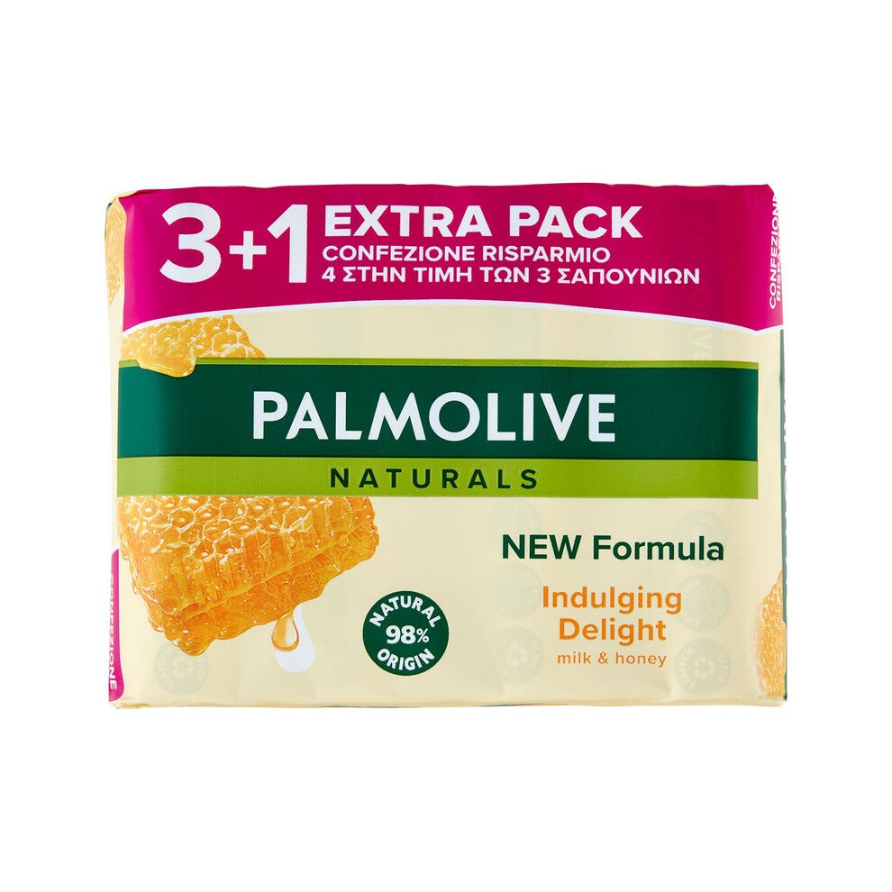Palmolive Milk & Honey Sapone Solid 4 Pcs For 90 G - Soap