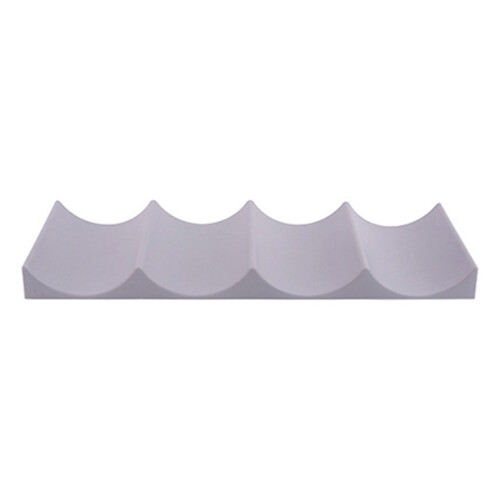 Plastic Wine Rack and Water Bottle Organizer 4-Bottle