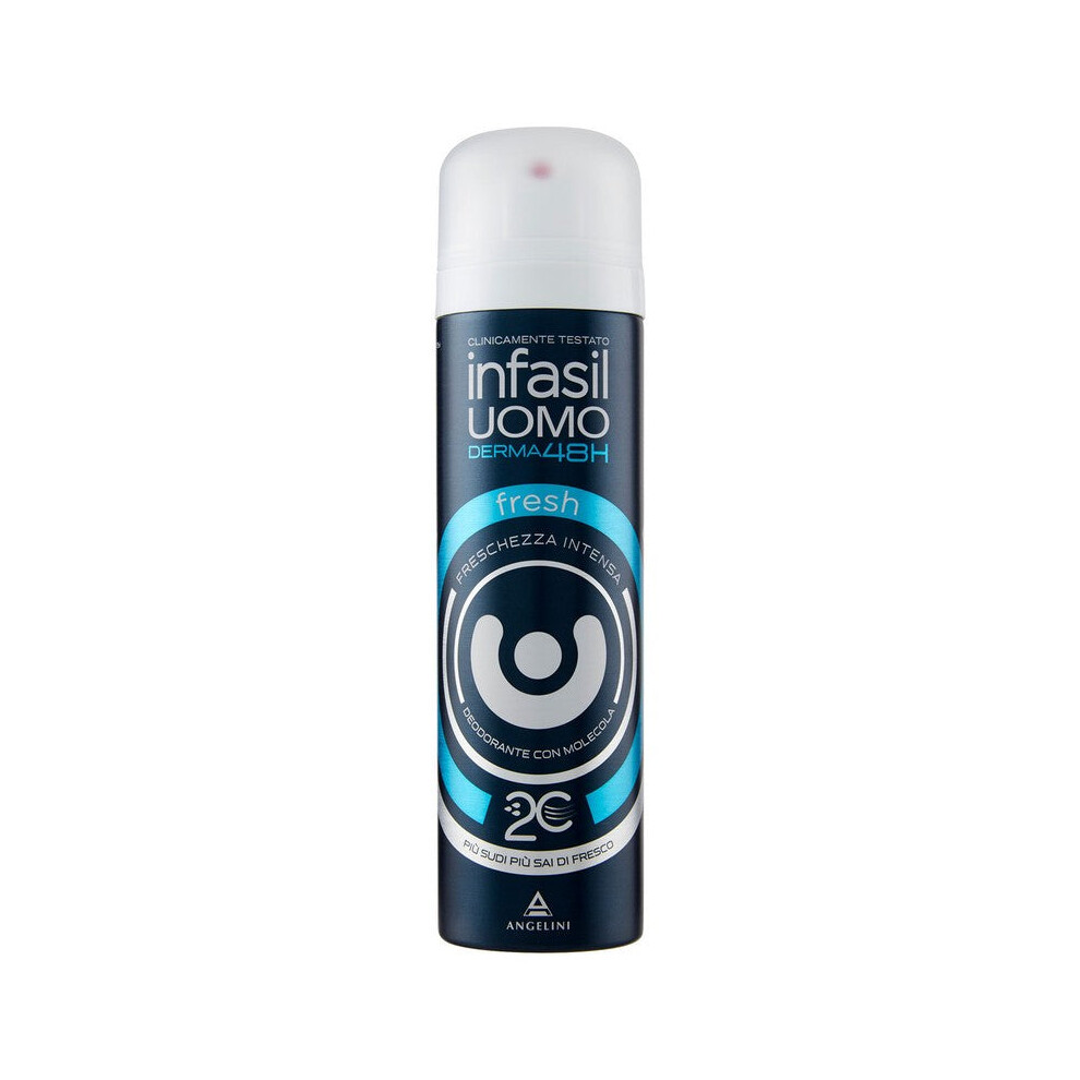 Infasil Men Derma 48H Fresh 150 Ml - Spray Deodorant