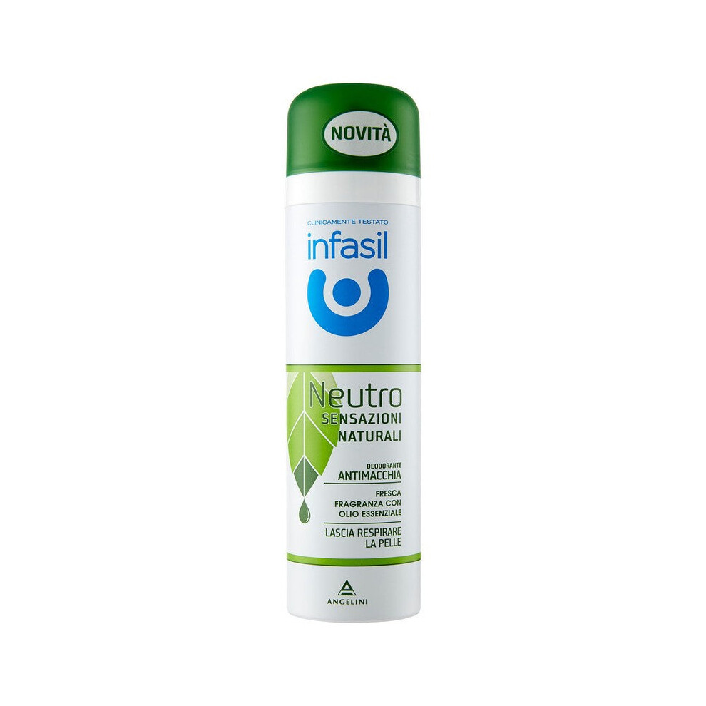 Infasil Deo Spray Neutro Fresh Fragranza Oil Essential 150 Ml - Spray Deodorant