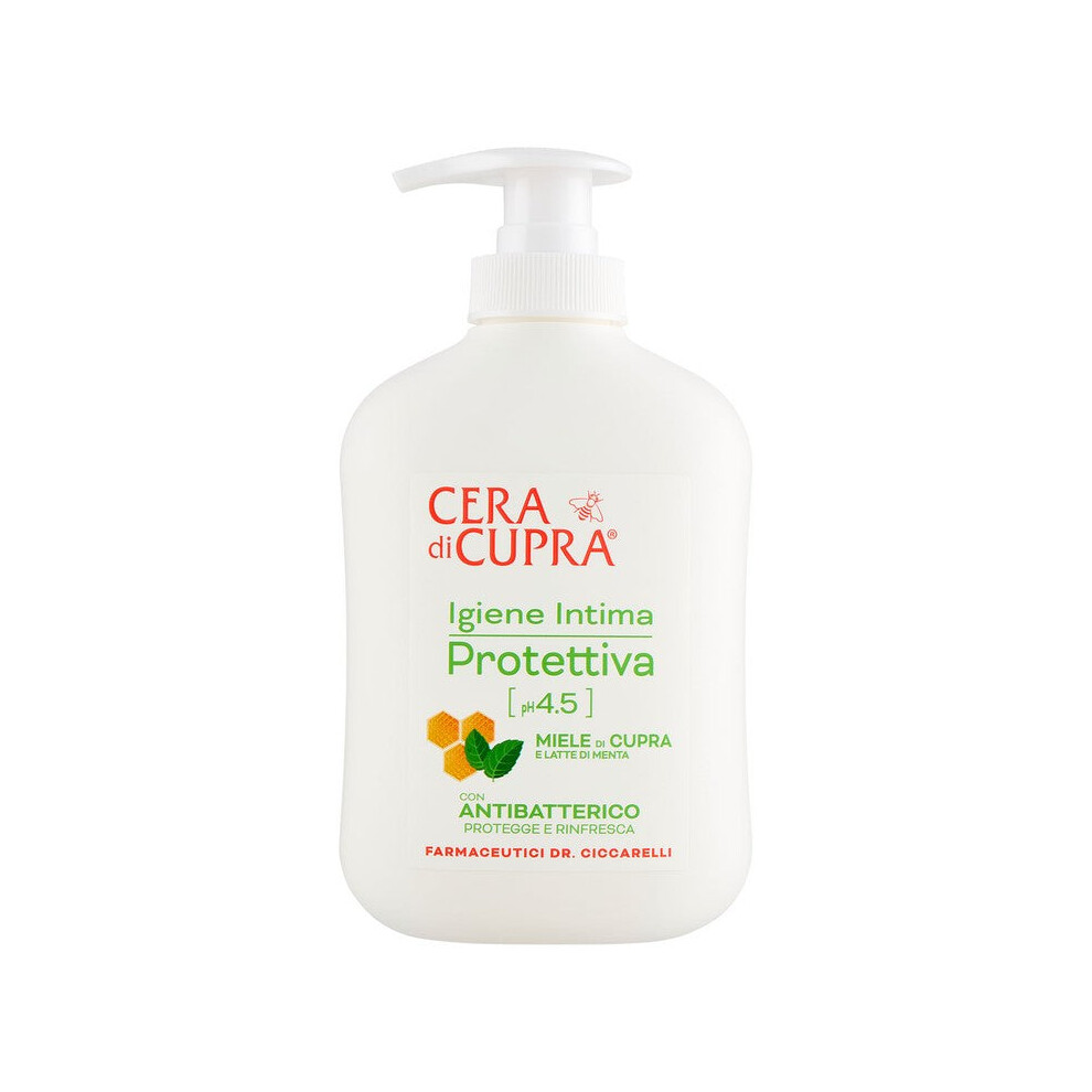 Cera Di Cupra Cleanser Intimate Protective Ph 4.5 Propolis E Honey 250 Ml - Intimate Wash