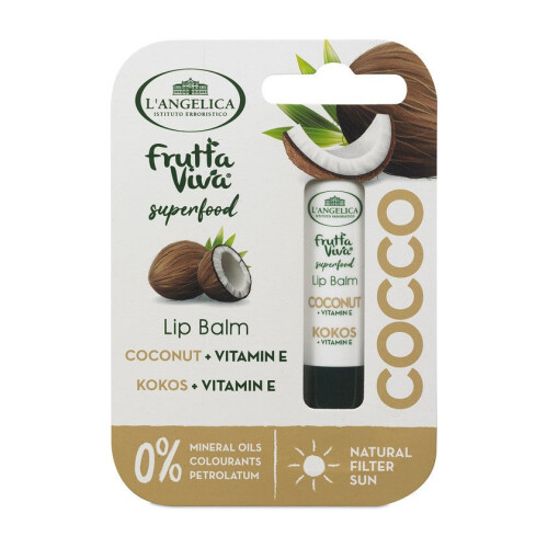 L'Angelica Coconut + Vitamin E - Lip Balm