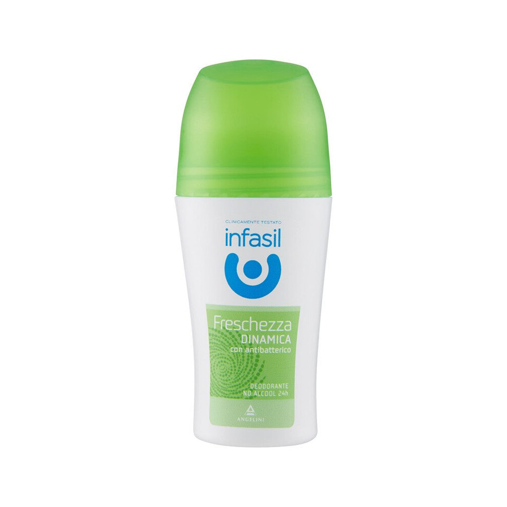 Infasil Freshness Dinamica With Antibacterial Roll-On 50 Ml - Deodorant
