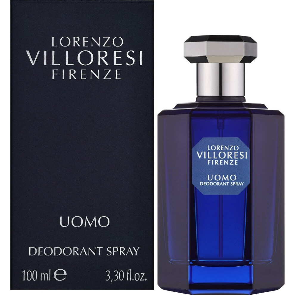 Lorenzo Villoresi Uomo 100ml Natural Deodorant Spray - Image 5