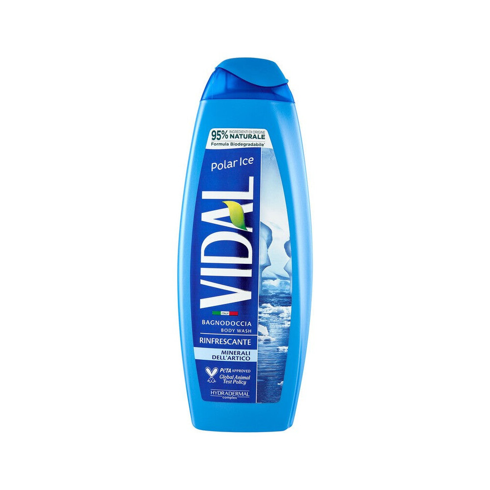 Vidal Shower Gel Polar Ice 500 Ml
