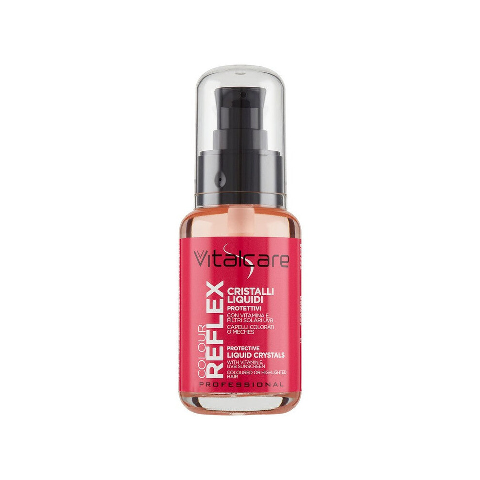 Photos - Hair Styling Product Vitalcare Colour Reflex Cristalli Liquidi Protettivi 50 ml - Serum Hair