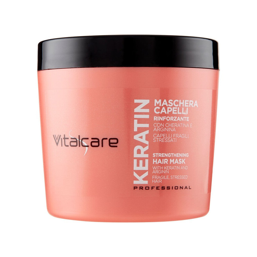 Vitalcare Keratin Hair Mask Strengthening 500 Ml