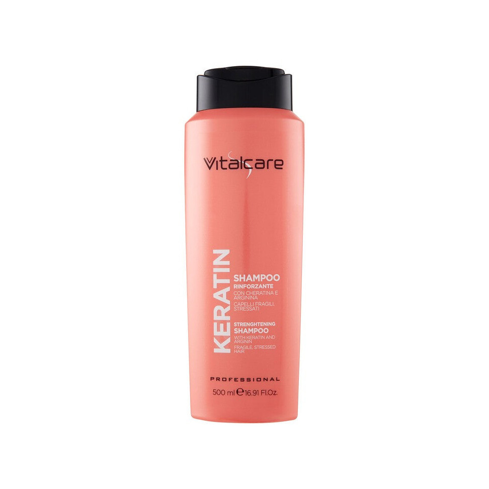 Vitalcare Keratin Shampoo Strengthening 500 Ml