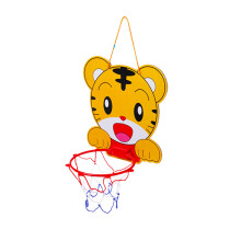 Cartoon Door Basketball Board for Toddlers with Net and