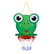 Cartoon Hanging Door Basketball Board for Toddlers with Net