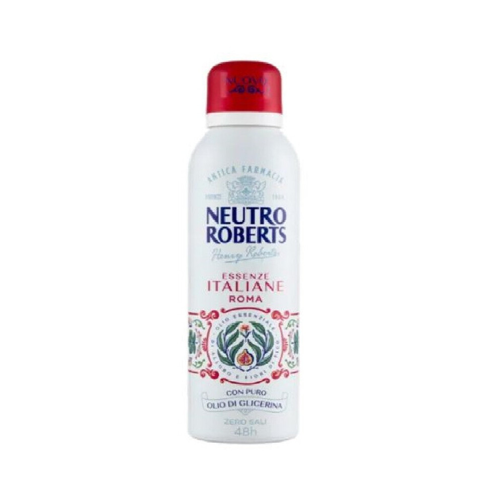 Neutro Roberts Italiane Roma 48 Ore 200 Ml - Spray Deodorant
