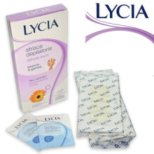 Lycia Strisce depilatorie Body Sensitive Skin Arms Legs 20 pcs - Hair Removal Strips
