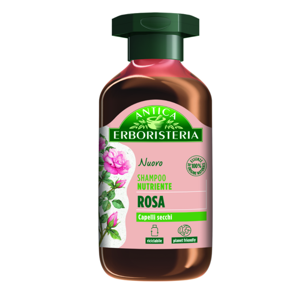 Antica Erboristeria Shampoo Nourishing Rosa Dry Hair 250 Ml