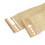 Ceinture de taille large pour femmes, élastique, dorée, à la-Or 6