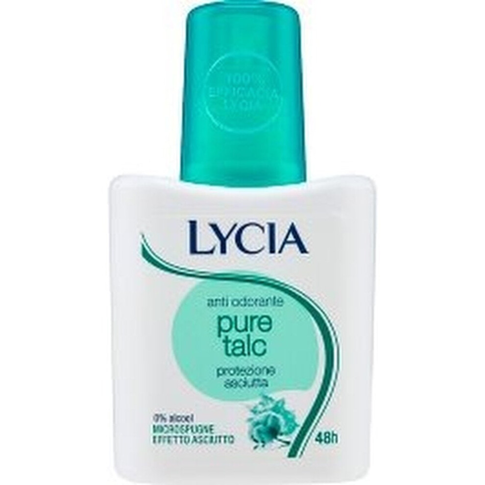 Lycia Pure Talc Deodorant 75 Ml