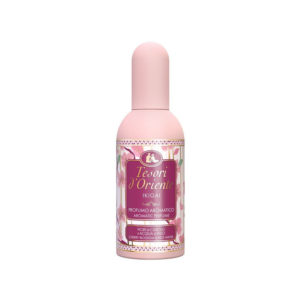 Tesori D'oriente Profumo Aromatico Ikigai Fiori Di Ciliegio Acqua Di Riso 100 Ml - Eau De Parfum