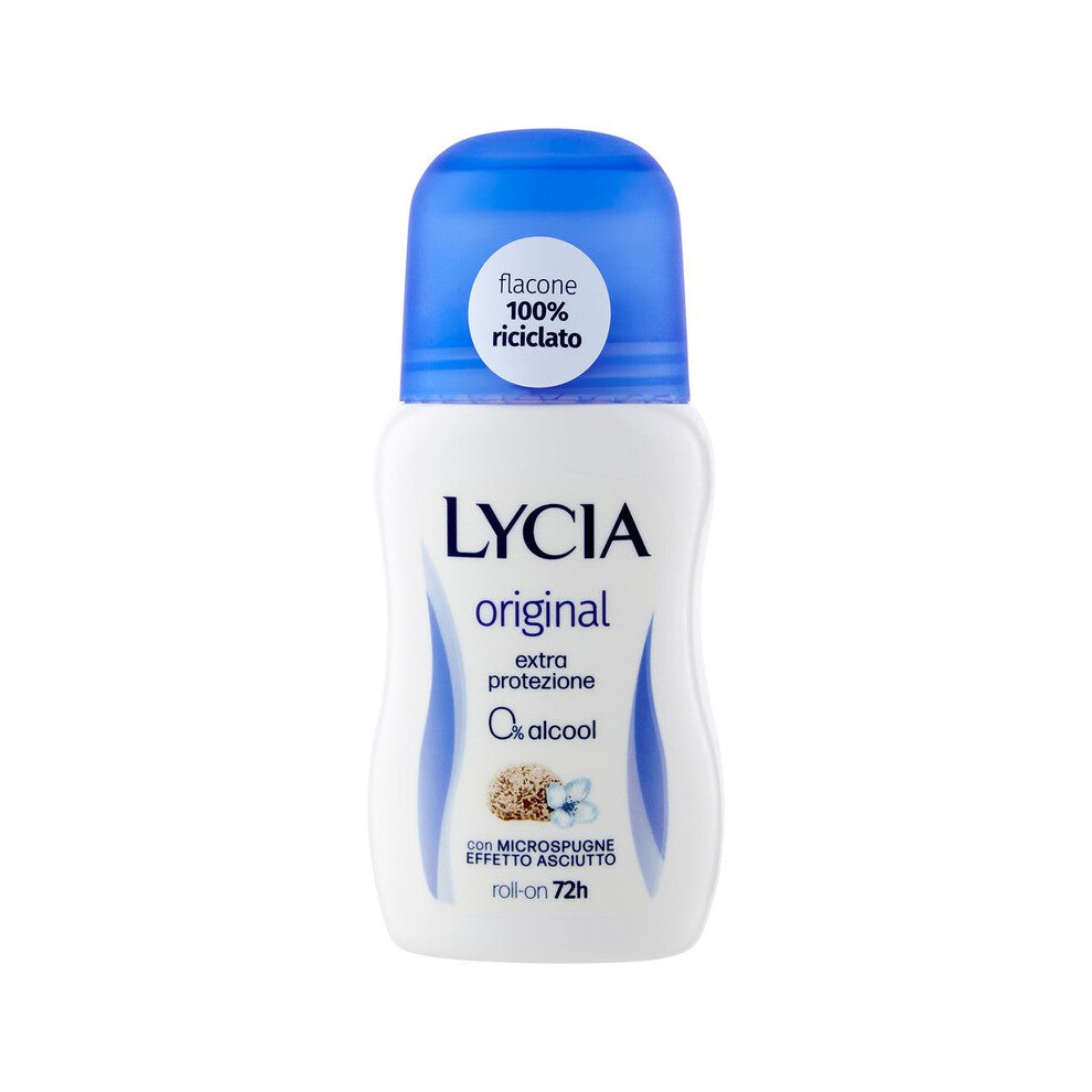 Lycia Deodorant Effect Asciutto Original Roll On 50 Ml - Roll-On Deodorant