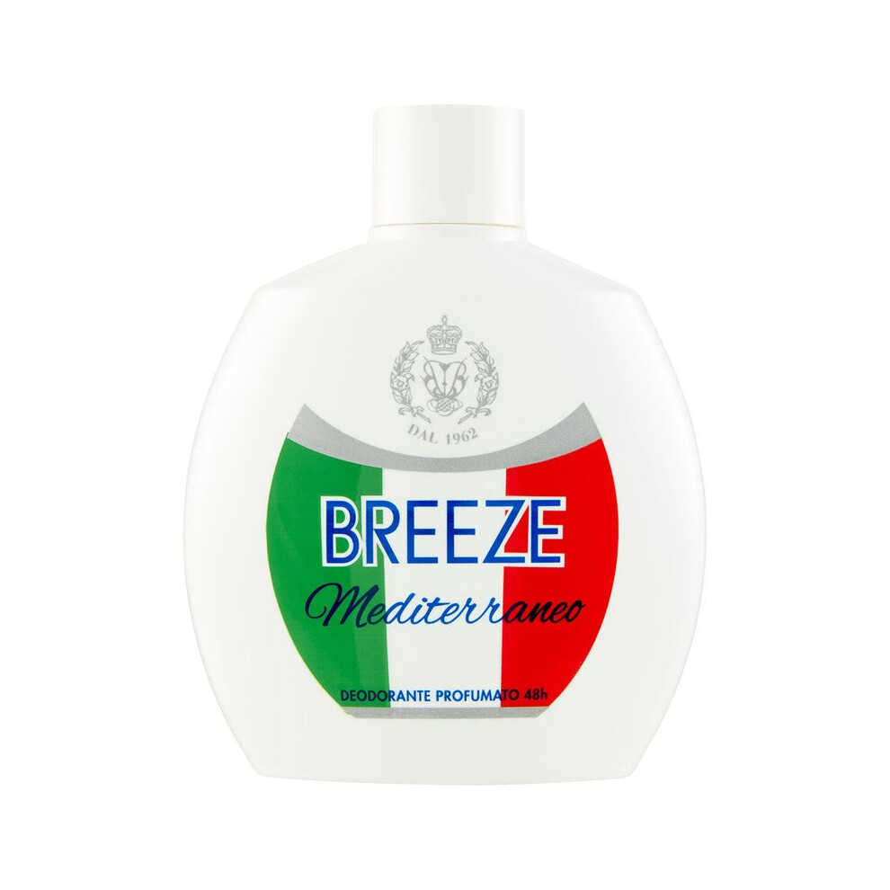 Breeze Deodorant Squeeze Mediterraneo 100 Ml