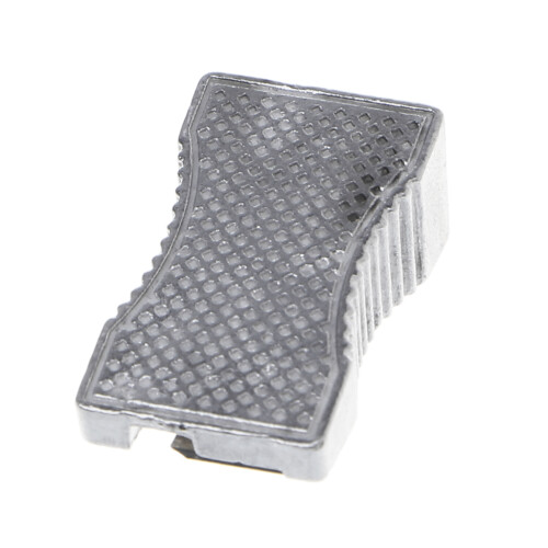 Metal Bevelled Single Hole Pencil Sharpener School-Light Grey 1