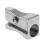 Metal Bevelled Single Hole Pencil Sharpener School-Light Grey 3