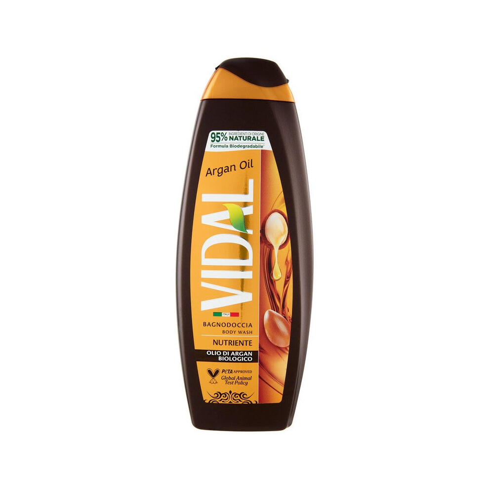 Vidal Shower Gel Oil Di Argan 500 Ml