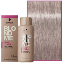 Schwarzkopf BlondMe Glow Toner 8-14 Cappuccino Ghiacciato 60ml - Tonic Hair
