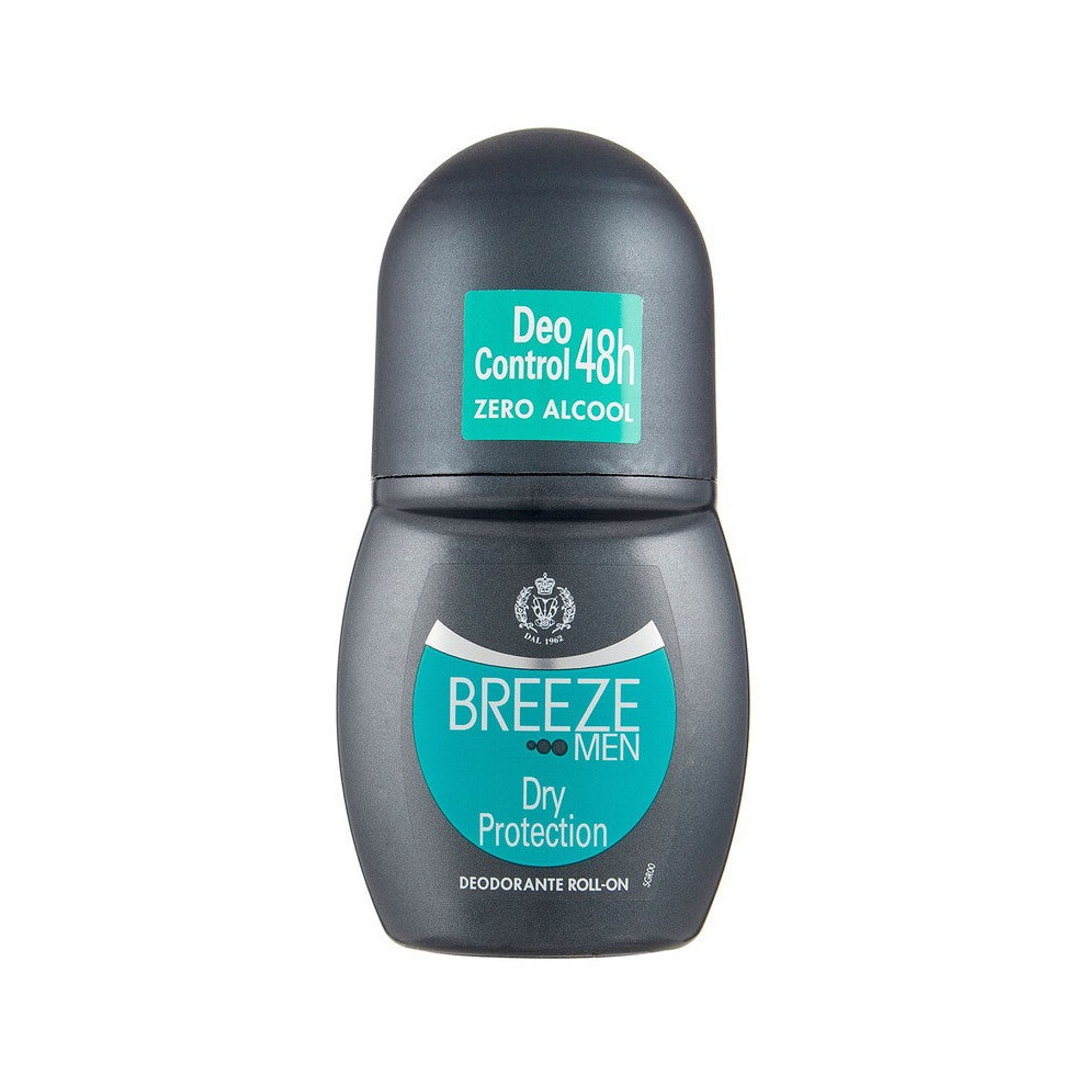 Breeze Men Dry Protection Deodorant Roll-On 50 Ml - Roll-On Deodorant