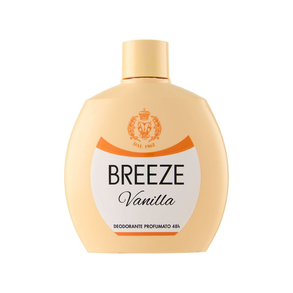 Breeze Vanilla Deodorant Scented 48H 100 Ml