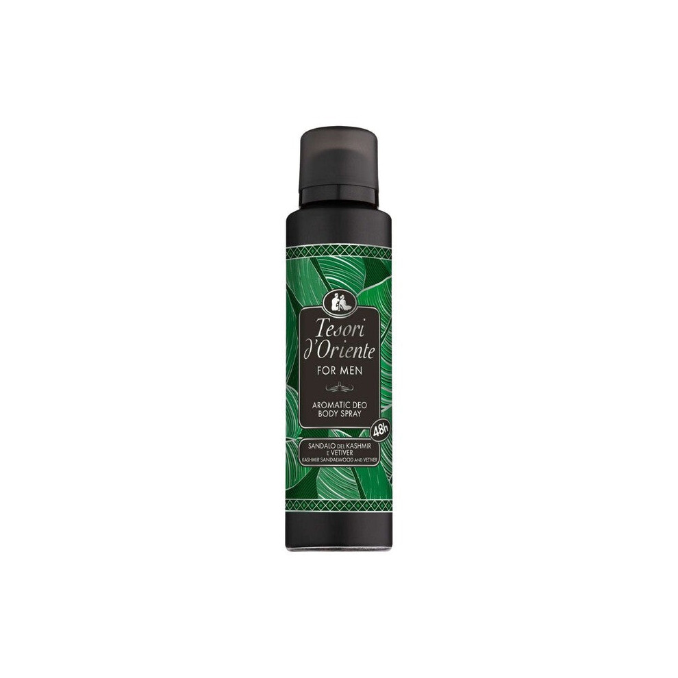 Tesori D'oriente Deodorant 48H Men Sandalwood E Vetiver 150 Ml