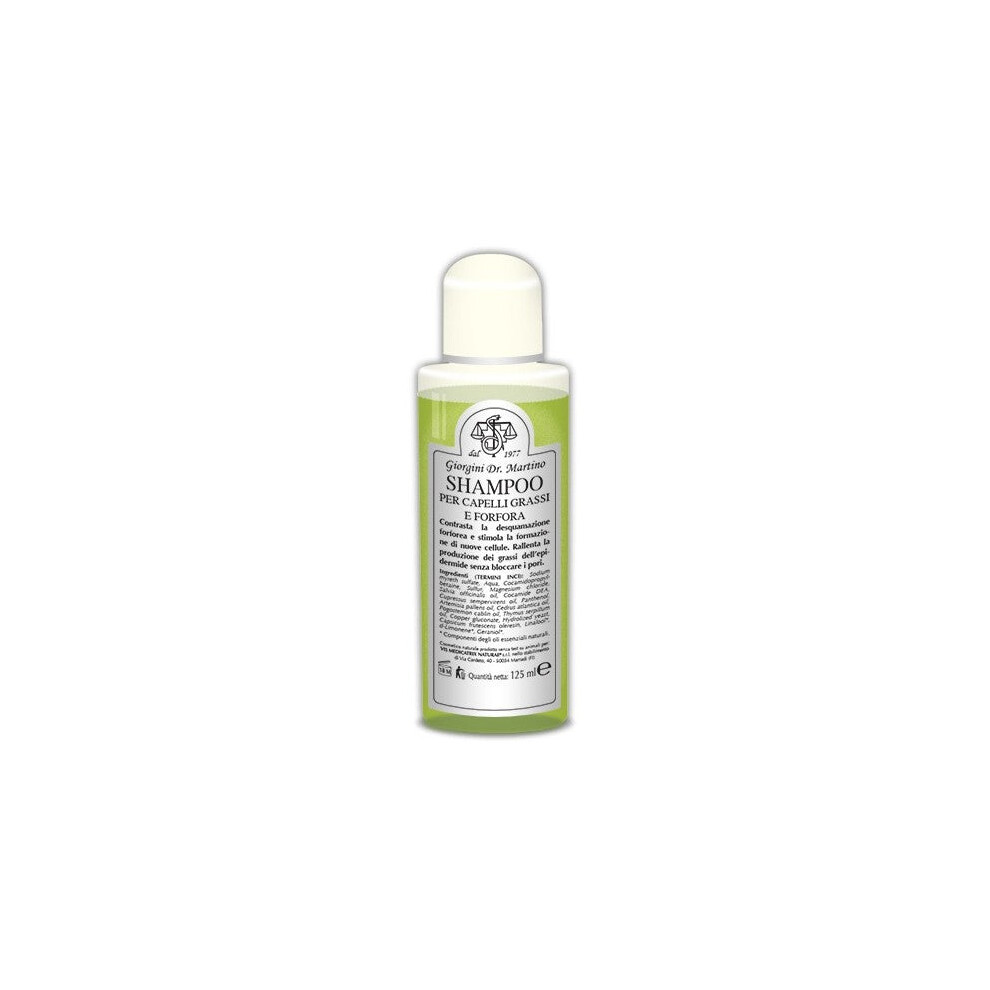 Dr Giorgini Shampoo For Hair Oily E Forfora 125 Ml