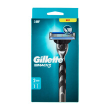 Gillette Mach3 Razor 3 Lame 1 Manico + 2 Lamette - Men's Razor