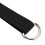 Elastischer Nylon-Taillengürtel für Herren und Damen mit-Schwarz 4
