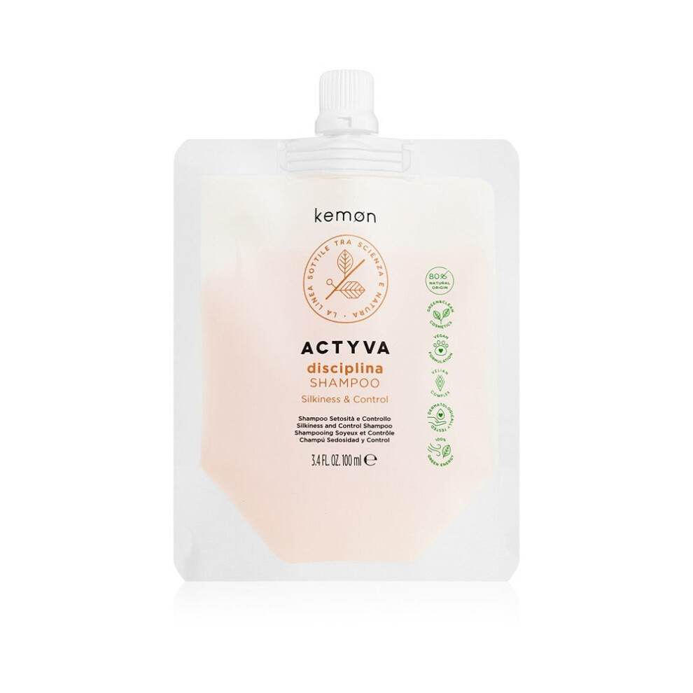 Kemon Actyva Disciplina Shampoo Sachet Refill 100Ml