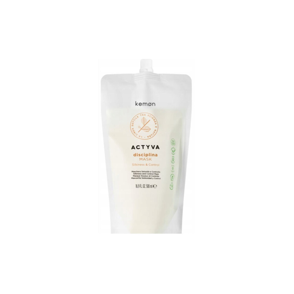 Kemon Actyva Disciplina Mask Sachet Refill 500Ml - Hair Mask