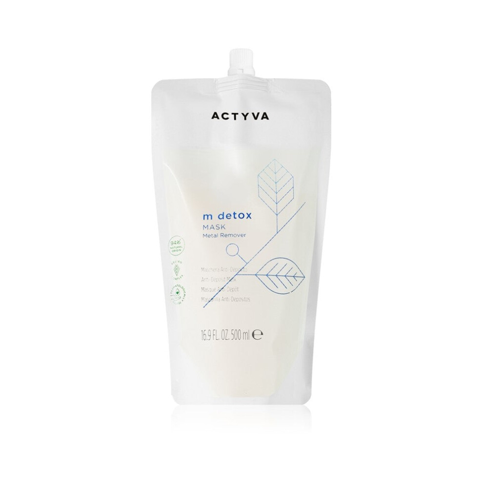 Kemon Actyva M Detox Mask Detossinante Anti Water Dura 500 Ml - Hair Mask