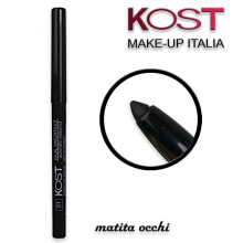 Kost Pencil Automatica Kajal Waterproof 01 Black - Pencil Eye