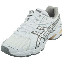 (4) Asics Gel-ds 14 Womens Fashion Trainers in White Silver