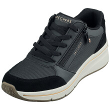 (7) Skechers Los Angeles Billion Flex Womens Platform Trainers in Black