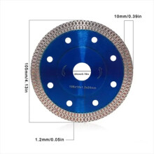 Diamond Saw Blade 115mm Porcelain Tile Ceramic Marble Cutting Blades for Angle Grinder 115mm