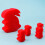 Close-up Magics-Props Sponge Rabbit Tricks Party Activity-Red 4