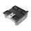 Transparent Plastic Industrial Control Box-Grey 95x90x40mm 2