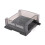 Transparent Plastic Industrial Control Box-Grey 95x90x40mm 6