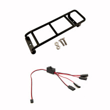 Metal Straight Ladder Stair with RC Servo Extension 1 to 4 Y Wire Cable LED Light Control Power