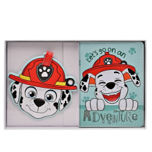 Paw Patrol Marshall PU Leather Passport and Luggage Tag Multi