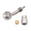 Brake Hose Adapter 0/28/90 Degree AN3-Horizontal 28 degree 4