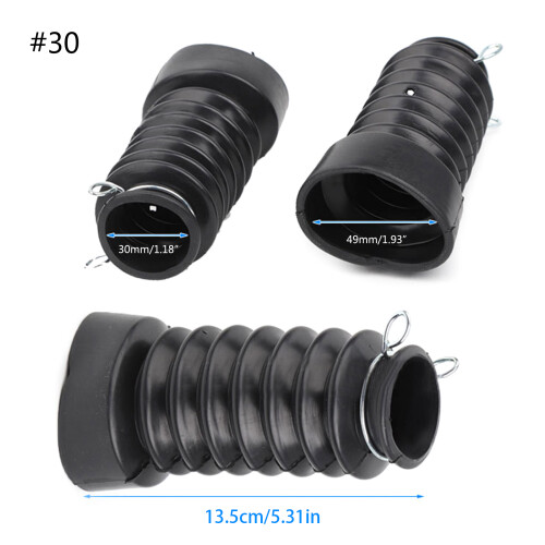 Motorcycle Front Fork Cover Shock Cover 2pcs 27/30/33mm-27 1