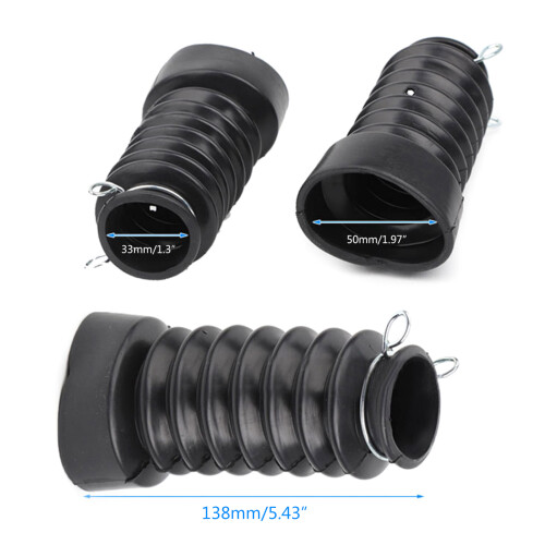 Motorcycle Front Fork Cover Shock Cover 2pcs 27/30/33mm-27 2