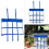Verstelbare paardenstal ventilatortas, hangende webbox, 3