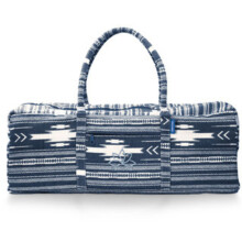 (Ocean) Sac de transport pour kit de yoga Fitness Mad Horizon, grand format, en coton, pour tapis de yoga et accessoires.